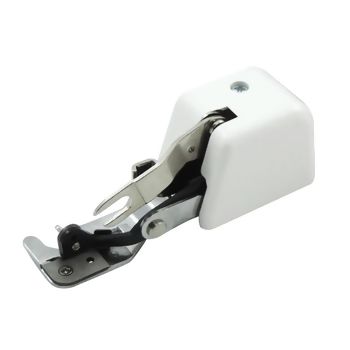 calcador overlock com sistema de corte